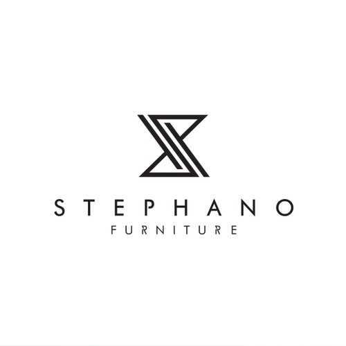 Table design with the title 'Recognizable logo for reclaimed wood furniture manufacturer.'