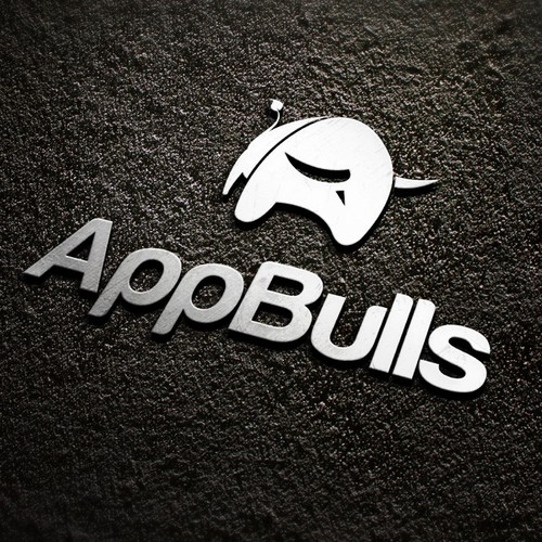A design with the title 'AppBulls logo'