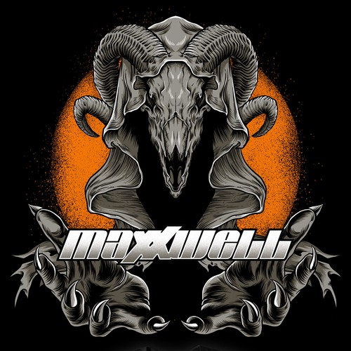 Band t-shirt with the title 'maxxwell color'