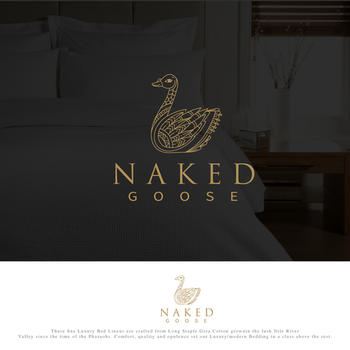 Goose logo with the title 'Naked Goose'