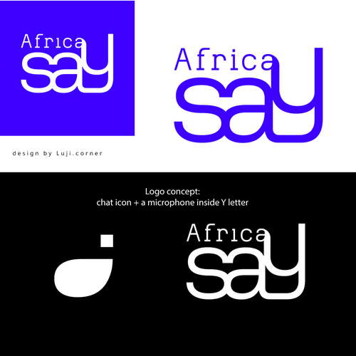 Channel design with the title 'podcast logo'