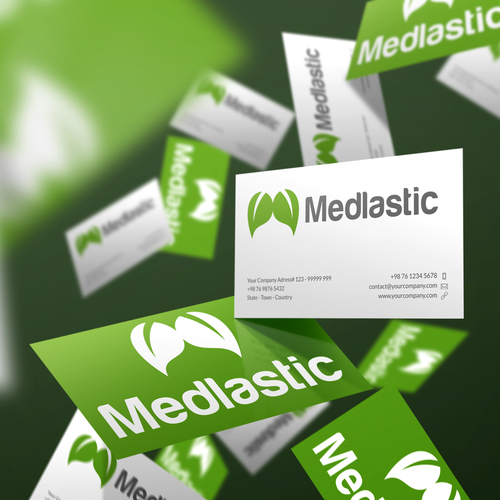 Plastic design with the title 'Medlastic Logo Design'