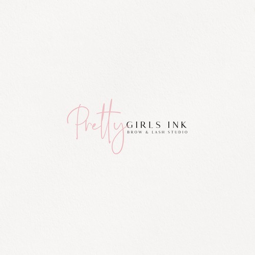 Spa logo with the title 'Pretty Girls Ink'