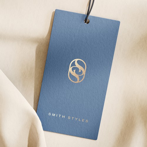 Beautiful logo with the title 'Elegant monogram design for an apparel brand'