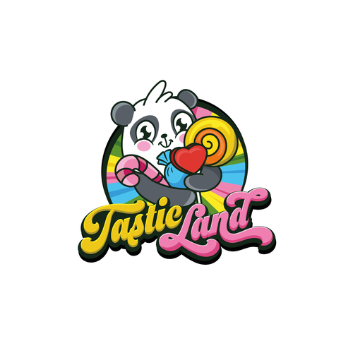 Panda logo with the title 'Candy Panda'