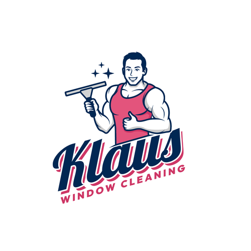 Cleaning brand with the title 'Klaus Window Cleaning'