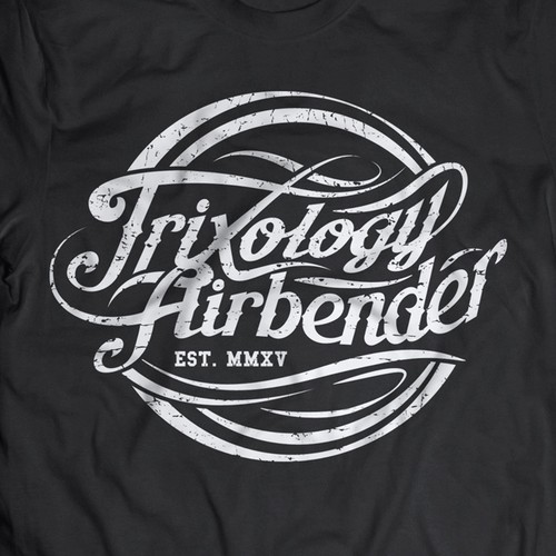 Calligraphy t-shirt with the title 'Create a Calligraphy style shirt design for Vapers'