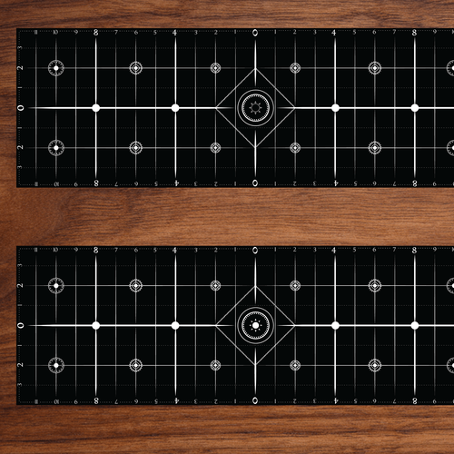 Ornamental design with the title 'Functional Yoga Alignment Mat Design'