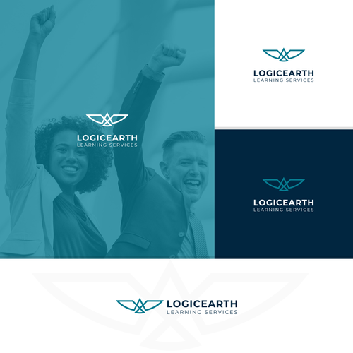 Growing design with the title 'Logo for Logicearth Learning Services'