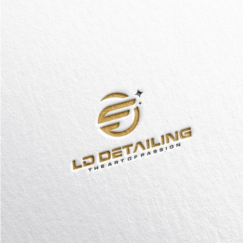 Automotive brand with the title 'LD DETAILING'