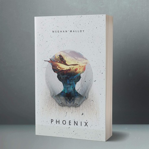 Abstract book cover with the title 'book cover'