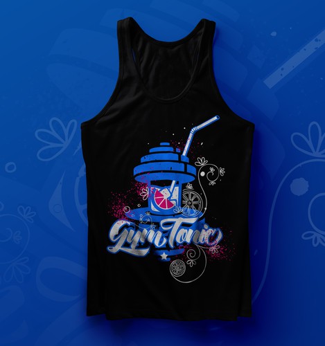 Gym t-shirt with the title 'Gym T-Shirt'