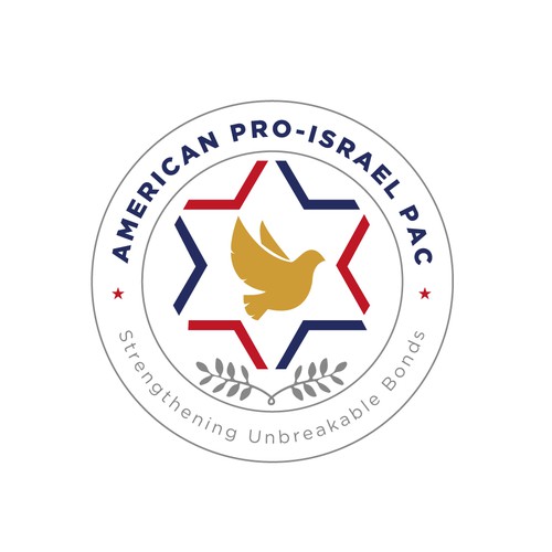 Israel and Israeli logo with the title 'Logo Design'