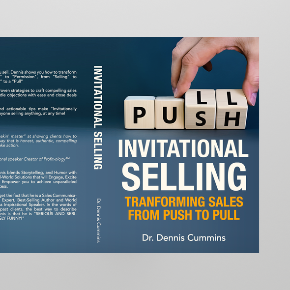 Marketing book cover with the title 'Invitational Selling'