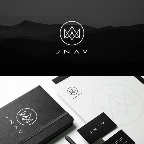 Trinity knot logo with the title 'Logo out of letters'