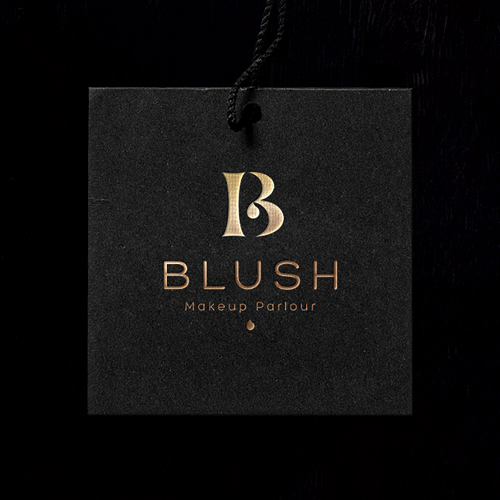 Perfume logo with the title 'makeup'