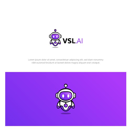 Bot logo with the title 'VSL.AI'