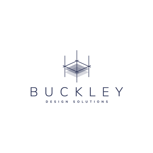 Construction brand with the title 'Buckley Design Solutions Logo'
