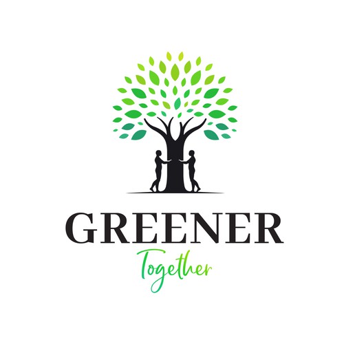 Home logo with the title 'Greener Together'
