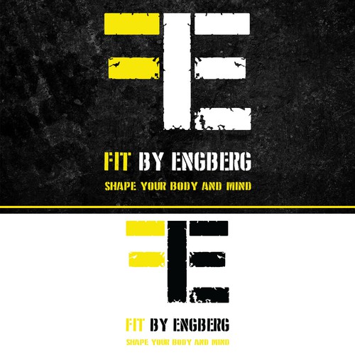 Diet logo with the title 'FIT BY ENGBERG Logo Design'