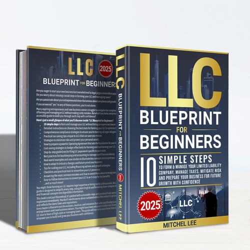 LLC design with the title 'Book cover'