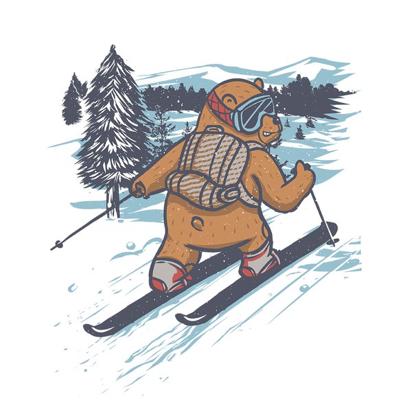 Snow t-shirt with the title 'The Journey is The Reward'