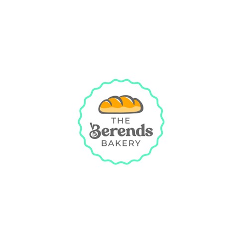 Pastry design with the title 'The Berends Bakery'