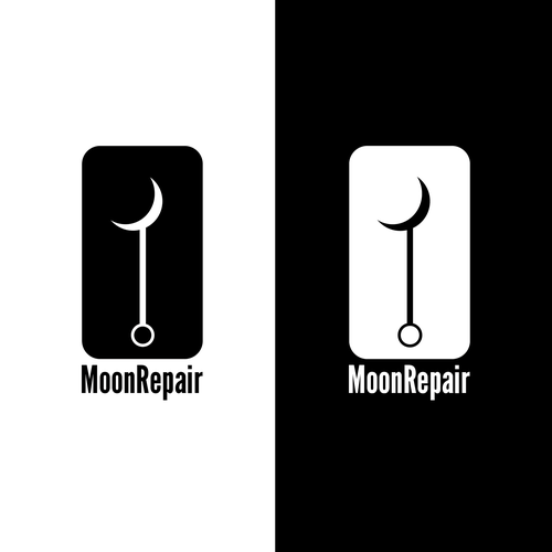 IPhone logo with the title 'MoonRepair iPhone Repair Service '