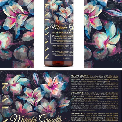 High end label design