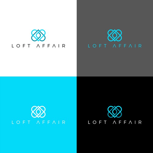 Traveling design with the title 'Loft Affair'