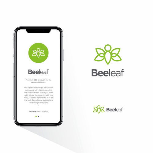Wasp logo with the title 'Beeleaf'