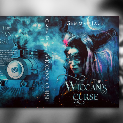 Scary book cover with the title 'book cover'