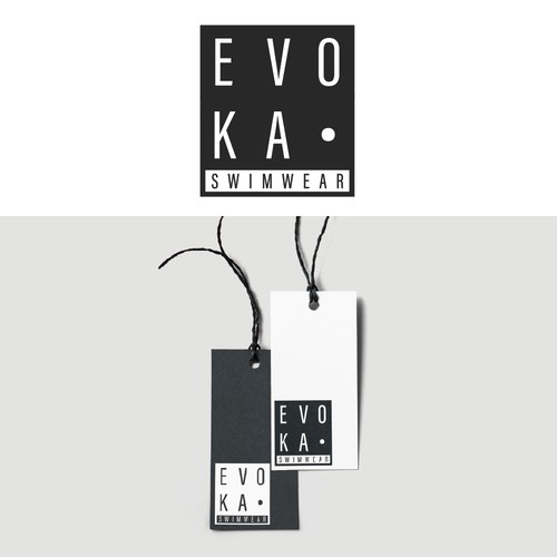 Swimwear logo with the title 'Elegant logo for swimwear company'