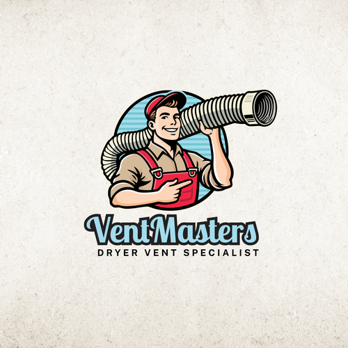 HVAC logo with the title 'Home Services Logo'