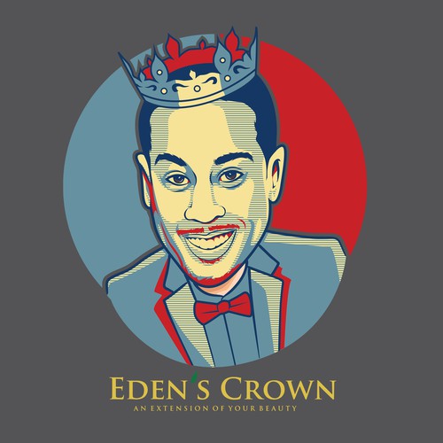 Face t-shirt with the title 'T-shirt for Eden's Crown'