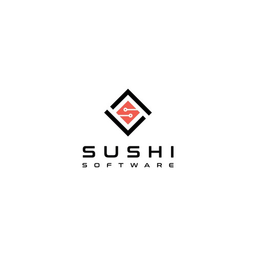 Sushi design with the title 'Sushi Software'