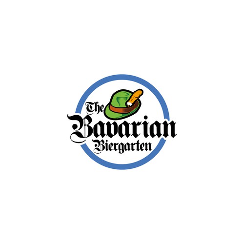 Bar logo with the title 'Bavarian hat'