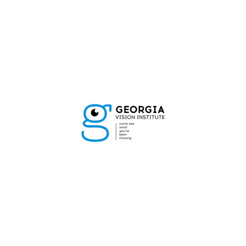 Eye care logo with the title 'Georgia Vision Institute'