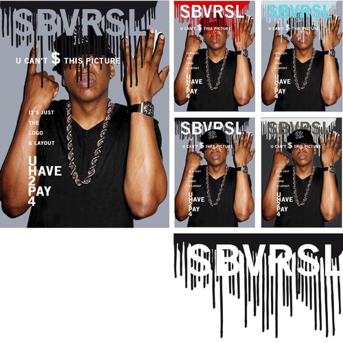 Corporate design logo with the title 'Lgo for Hip Hop magazin'