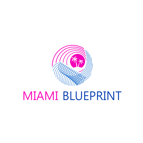 Blueprint design with the title 'blueprint concept for MIAMI BLUEPRINT'