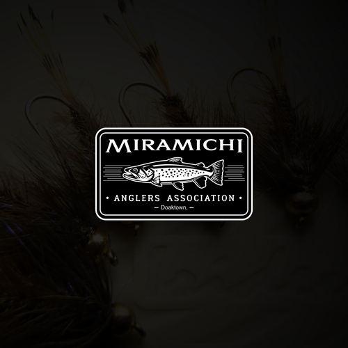 Fish brand with the title 'Miramichi Anglers Association'