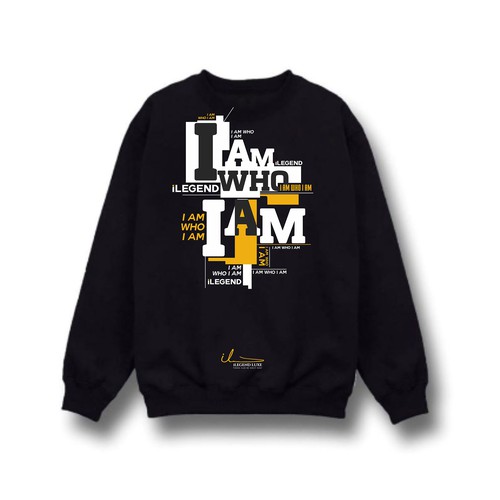 Graphic t-shirt with the title 'I am who i am'