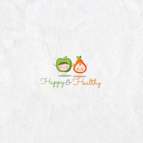 Childcare logo with the title 'Playful and colorful logo for the Integrative Nutrition Health Coach.'