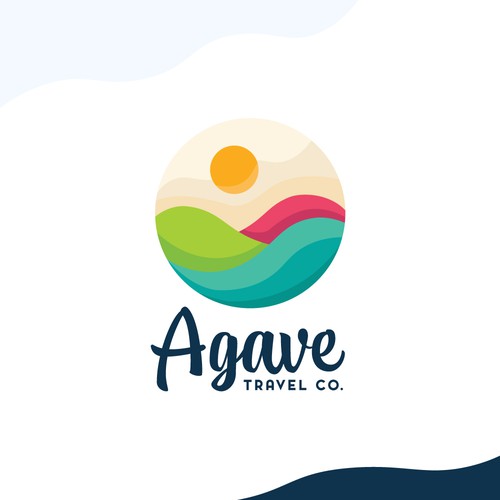 Cruise design with the title 'Agave - Logo'