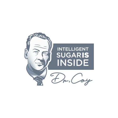 Seal design with the title 'Logo for holographic seal for food and beverage.'