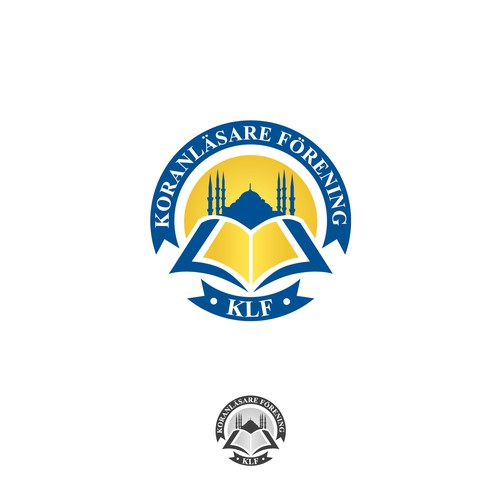 Arabian logo with the title 'Logo for a Quran Association'