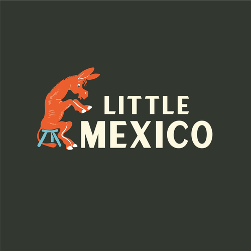 Mexican restaurant design with the title 'Fun logo for a Mexican Restaurant '
