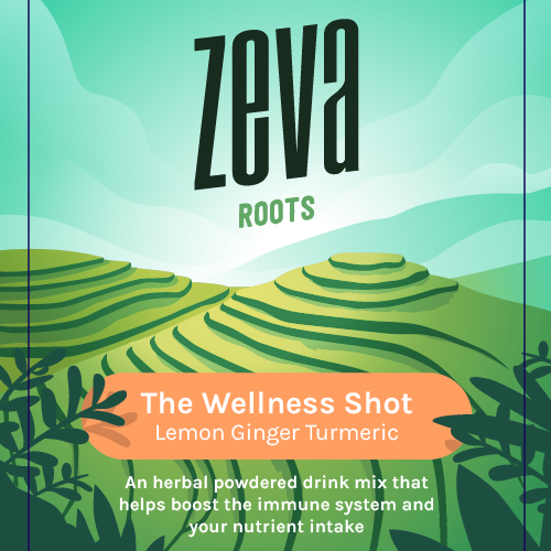 Natural packaging with the title 'Illustration for healthy drink packaging'