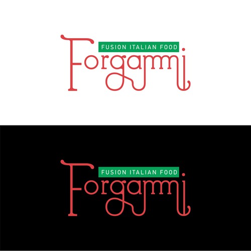 Italian brand with the title 'Pizza on wood'