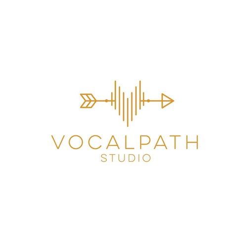 Studio design with the title 'Vocal Path Studio'